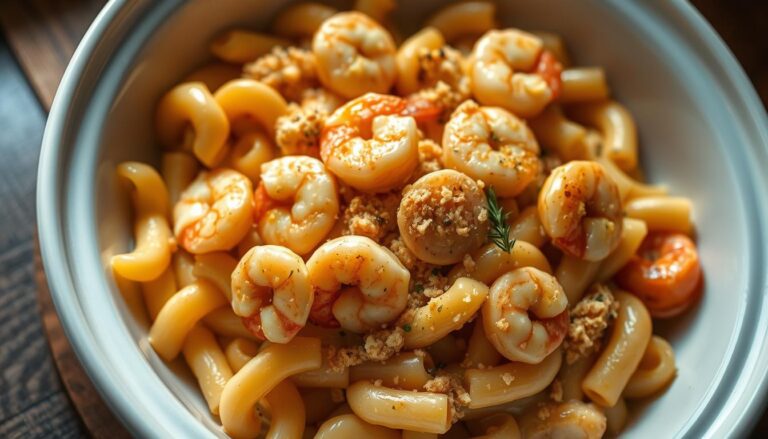 seafood mac and cheese