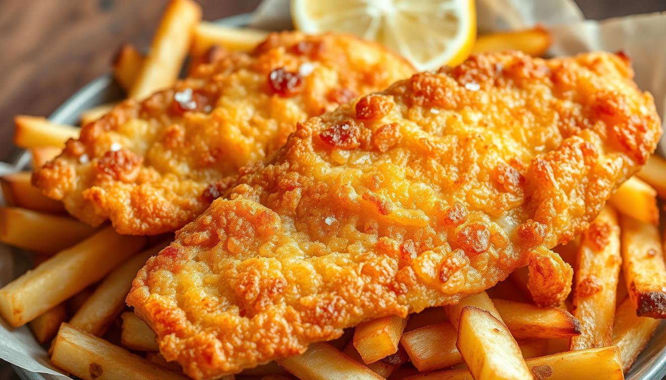 Crispy Fish and Chips Recipe