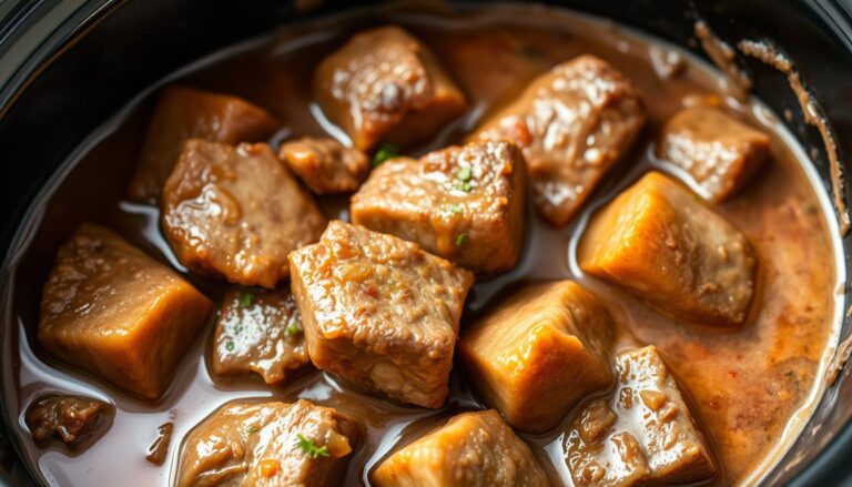 crock pot cubed steak recipe